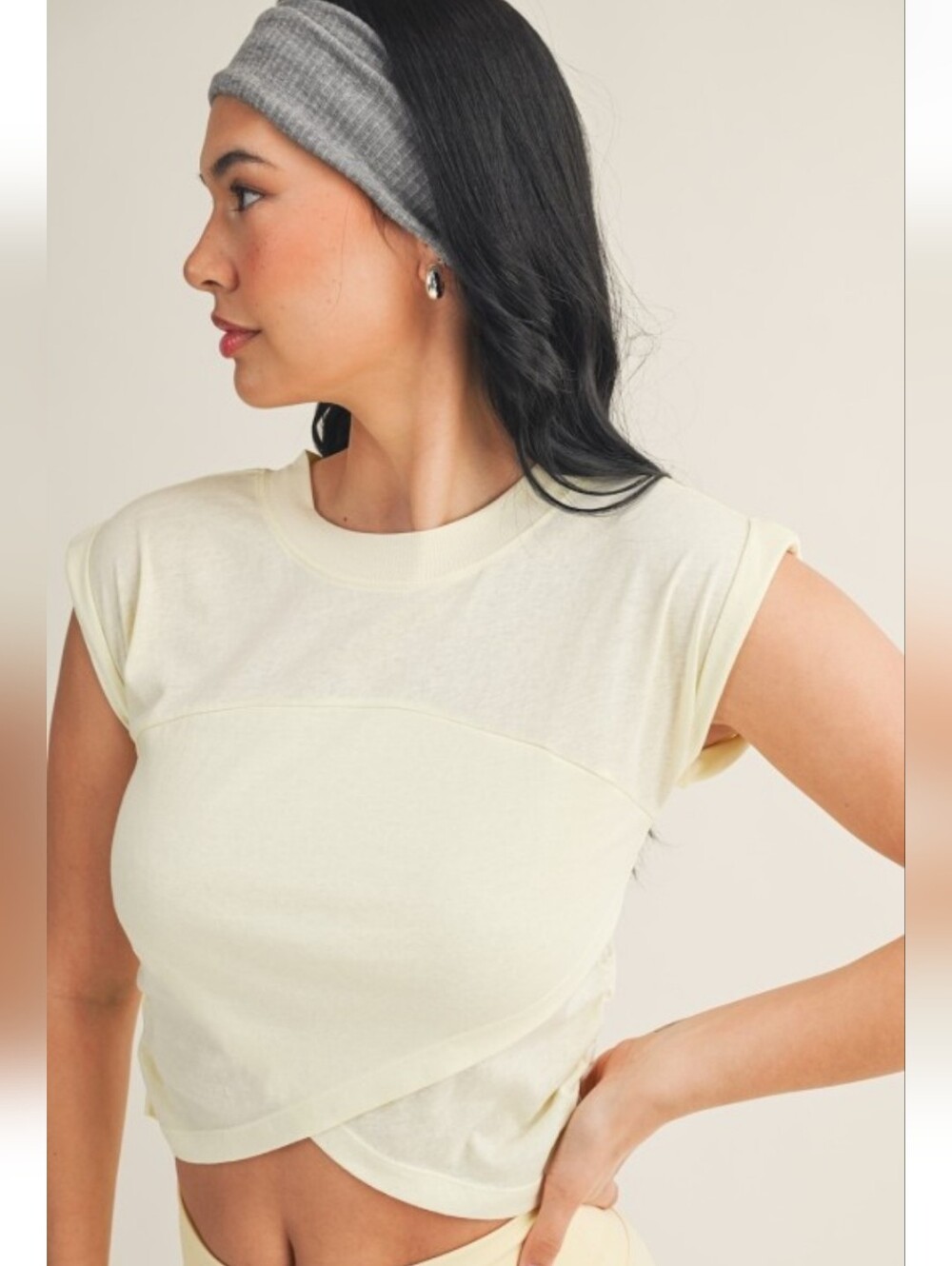 🍋 Lemon Crossover Top - Picture 4 of 7